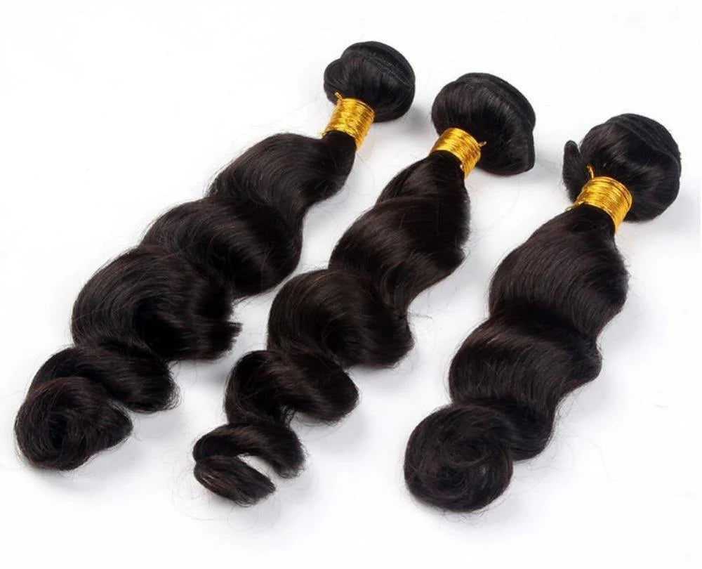 Loose Wave Natural Color Bundles